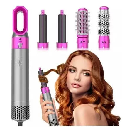 ✨ Cepillo alisador y secador 5 en 1 😱 48% OFF