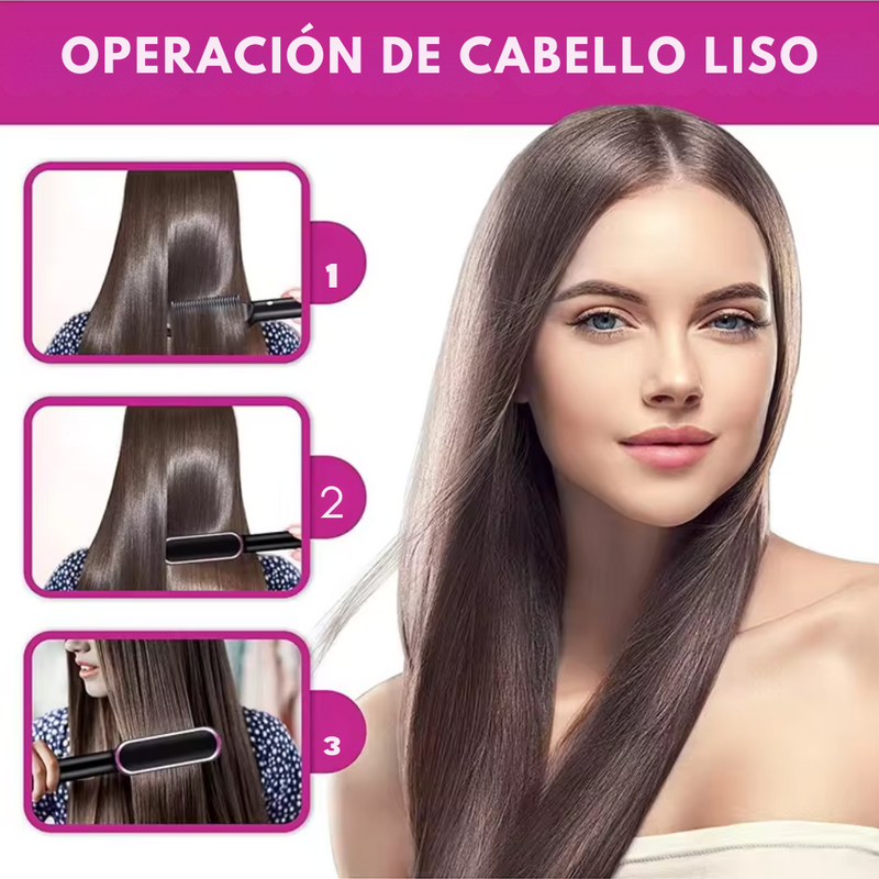⚡64%OFF⚡Cepillo Alisador Gift 3 En 1 CRN