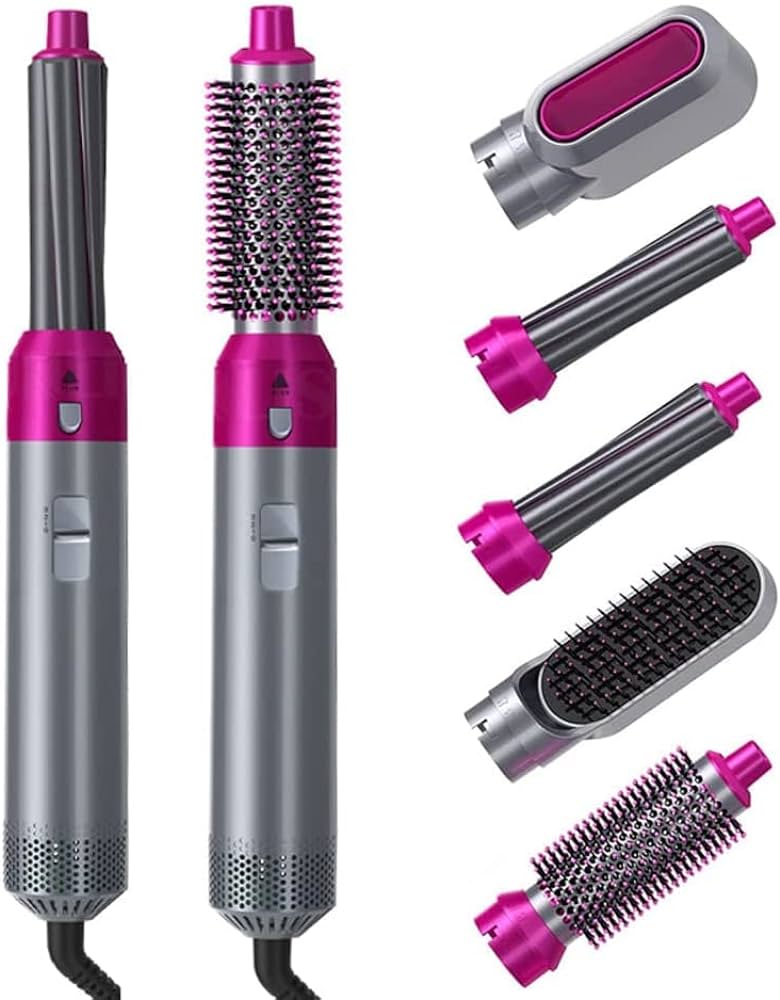 ✨ Cepillo alisador y secador 5 en 1 😱 48% OFF