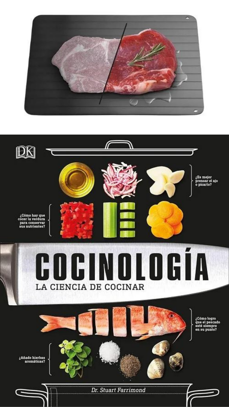 Tabla Descongelacíon Rápida + Afilador de Cuchillo GRATIS! 🎁