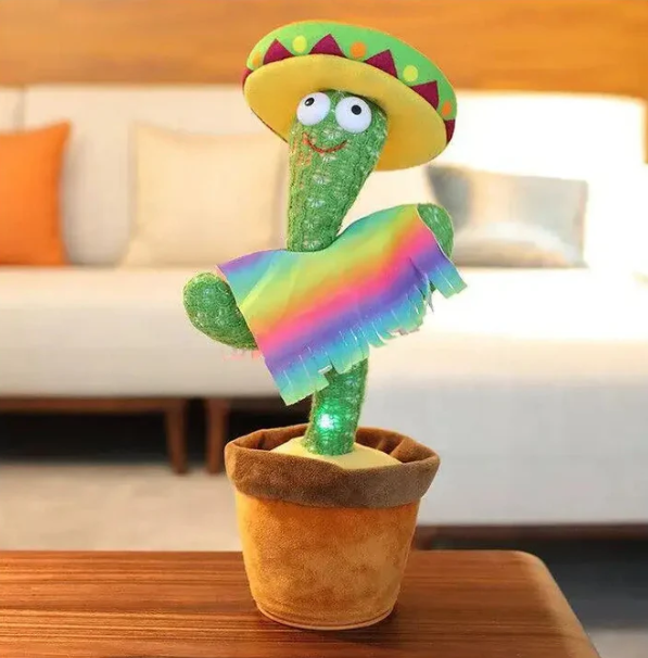 Cactus Bailarin Imita Voz Musical 🌵🕺