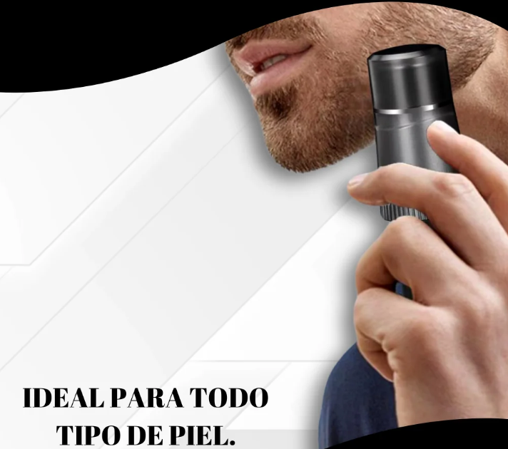 Maquinilla de Afeitar Eléctrica Lavable y de Bolsillo