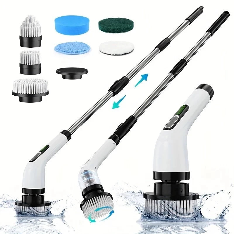 Mopa Eléctrica Giratoria PowerClean MaxPreimuim 9 en 1