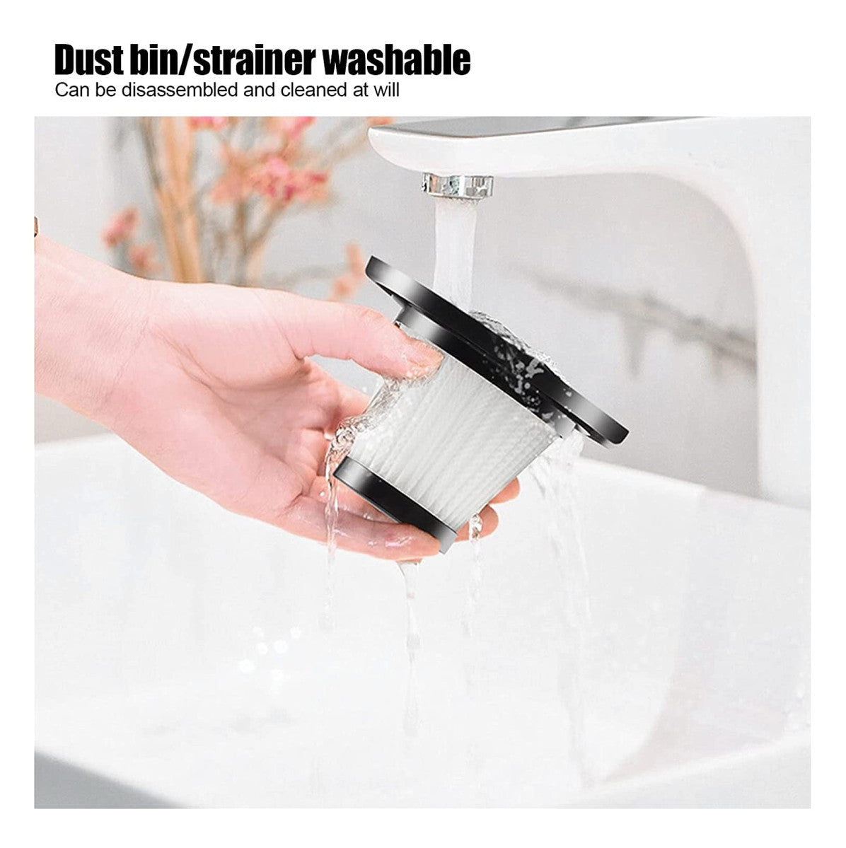 Combo Aspiradora Portatil + 🚿 Hidro Lavadora + Bateria Extra Gratis! 🎁
