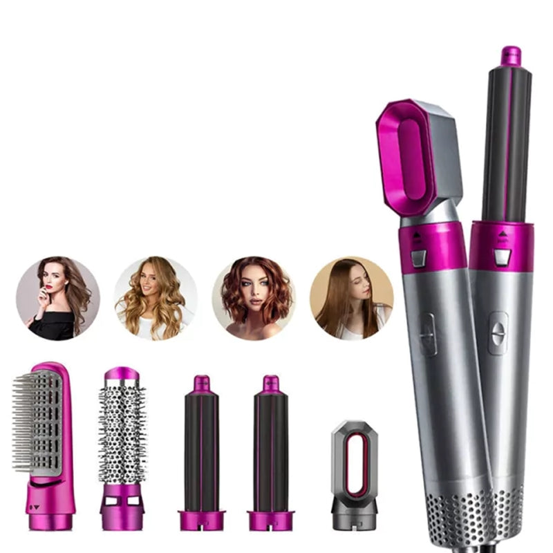 ✨ Cepillo alisador y secador 5 en 1 😱 48% OFF